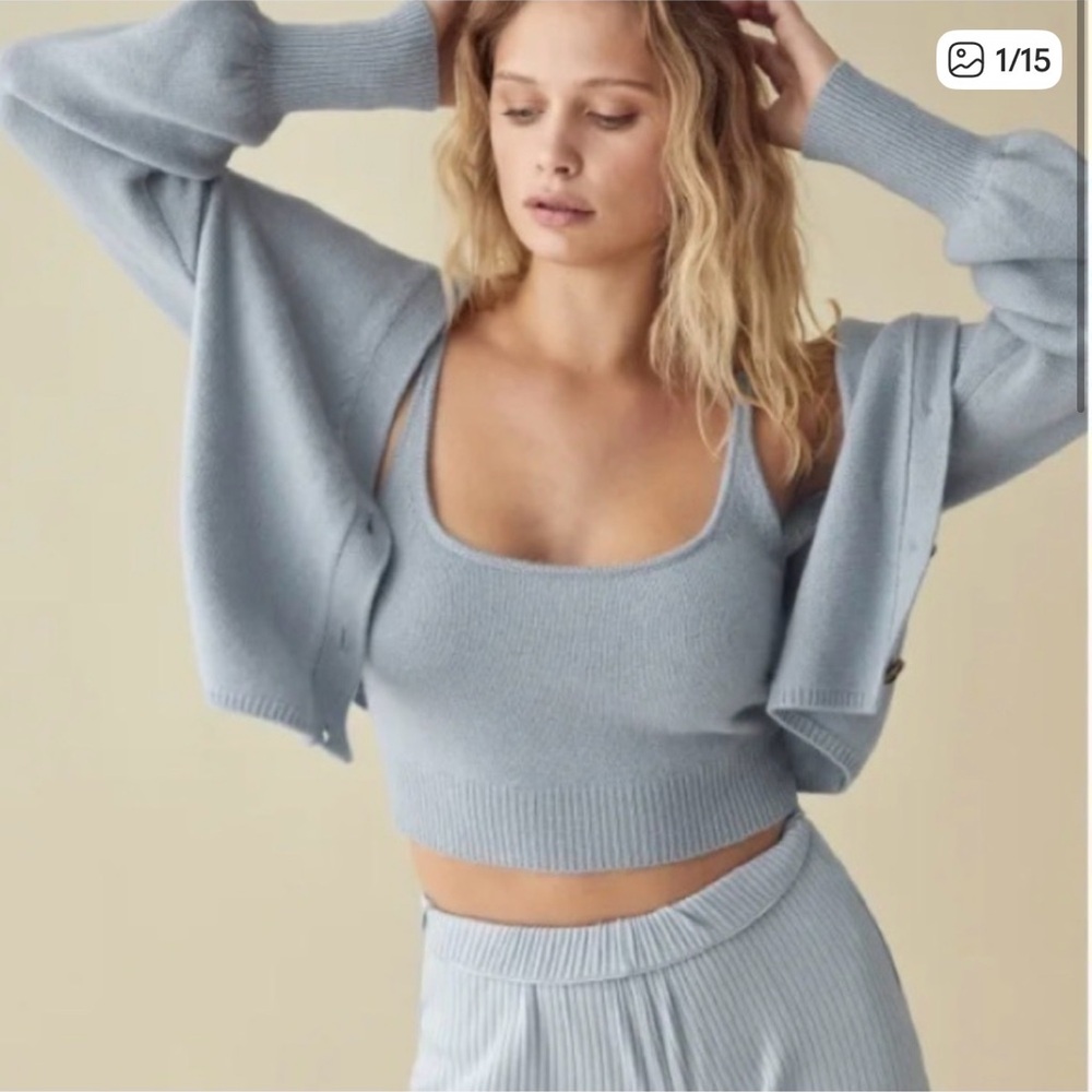 Reformation Varenne cashmere set